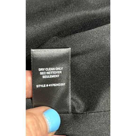 Rebecca Taylor Navy Sleeveless A-Line Dress Size 8 - Picture 9 of 9